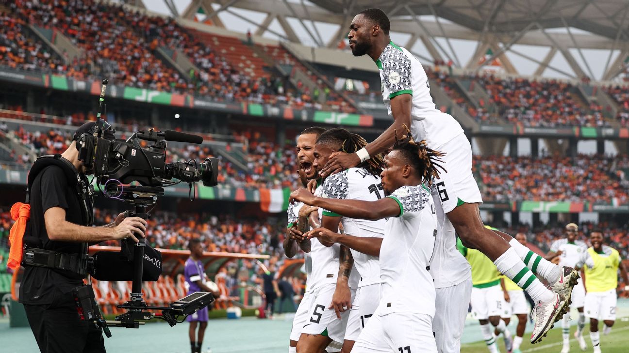 Nigeria, who beat the Ivory Coast in the group stage of AFCON, now enter the round of 16 and face Cameroon, a team that has been a proverbial thorn in the Super Eagles' side in high-stakes games. Franck Fife/AFP via Getty Images
