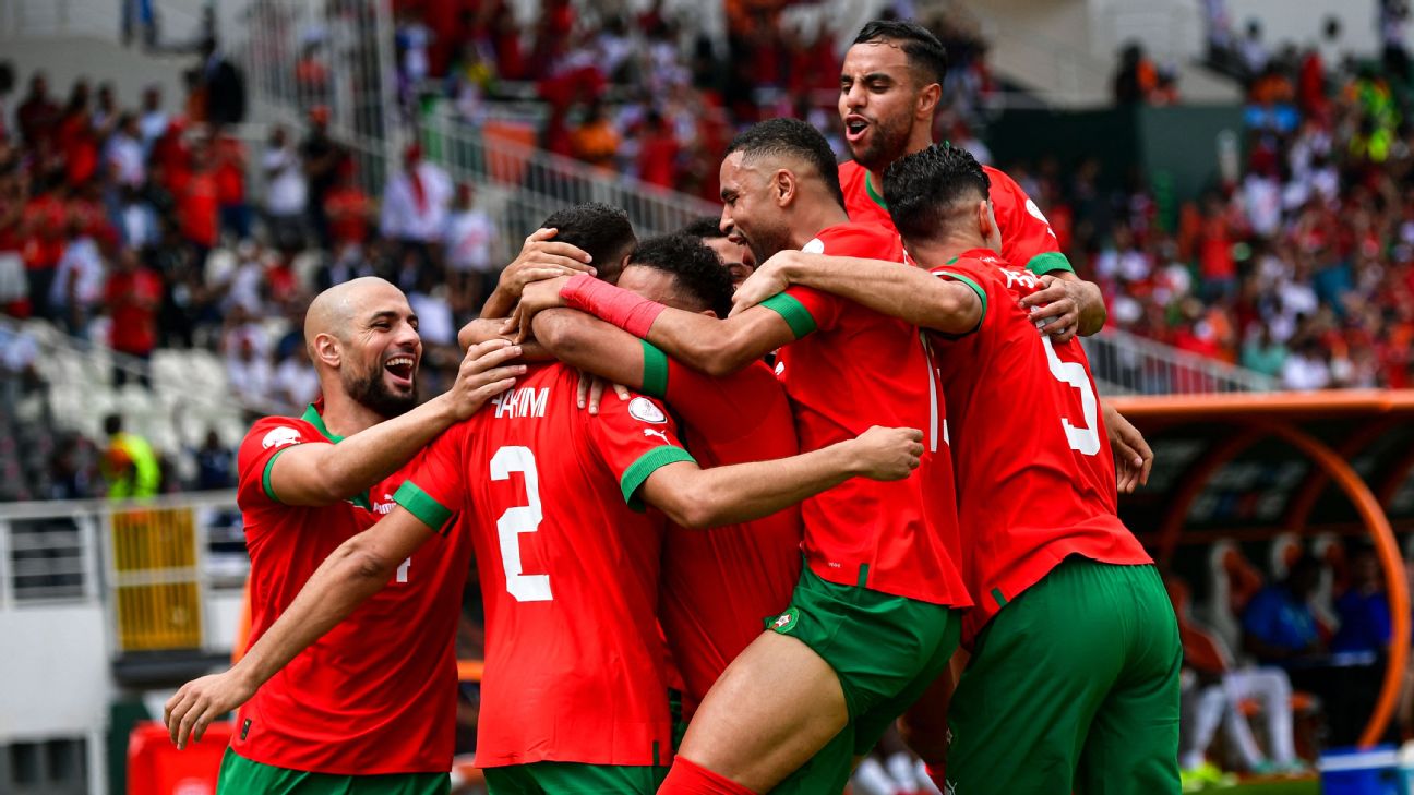 AFCON favourites Morocco drop points to Congo
