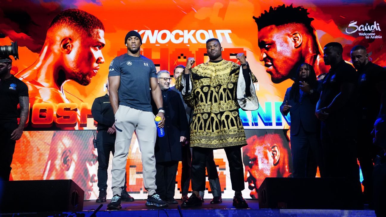Ngannou out to prove himself once more against a well-prepared Joshua